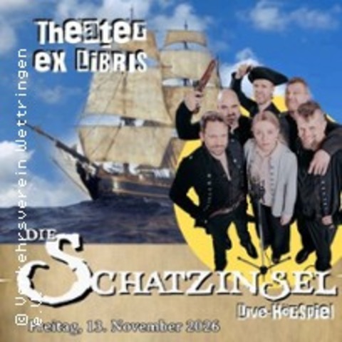 Liveh�rspiel Die Schatzinsel - WETTRINGEN - 13.11.2026 19:00
