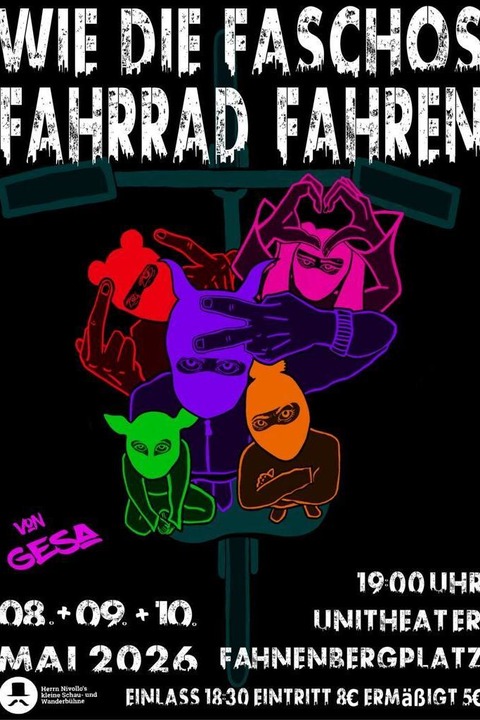 Wie die Faschos Fahrrad fahren - Freiburg - 08.05.2026 19:00