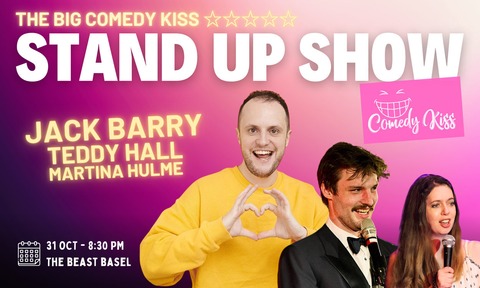 The Big Comedy Kiss with Jack Barry - Basel - 31.10.2026 20:30