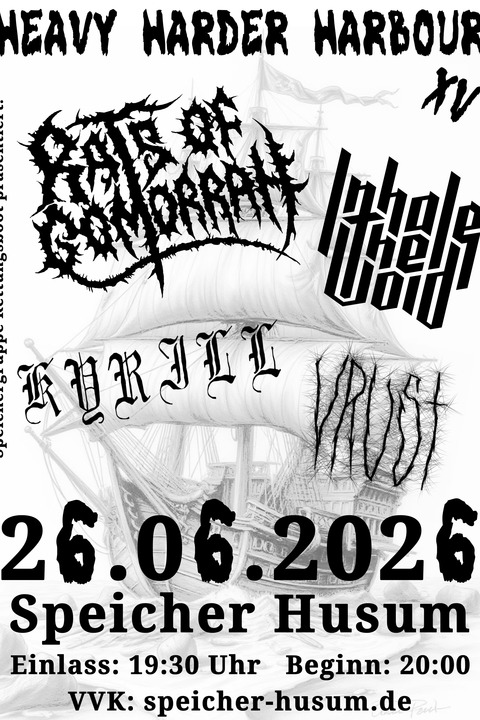 Heavy Harder Harbour XV - Husum - 26.06.2026 20:00