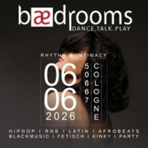 bedrooms - Blackmusic - Kinky Party - K�LN - 06.06.2026 22:00