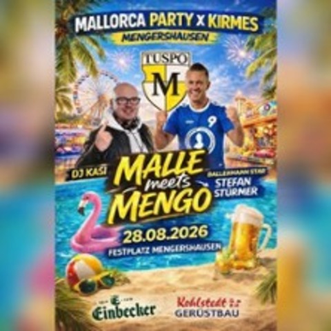 Malle meets Mengo - ROSDORF - 28.08.2026 21:00