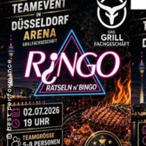 R?NGO - R�tsel'n'Bingo in D�sseldorf - D�SSELDORF - 02.07.2026 19:00
