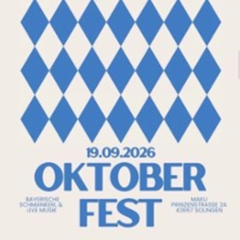 MAKU Oktoberfest - SOLINGEN - 19.09.2026 17:00