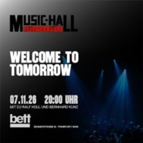 Music-Hall Frankfurt - Frankfurt am Main - 07.11.2026 21:00