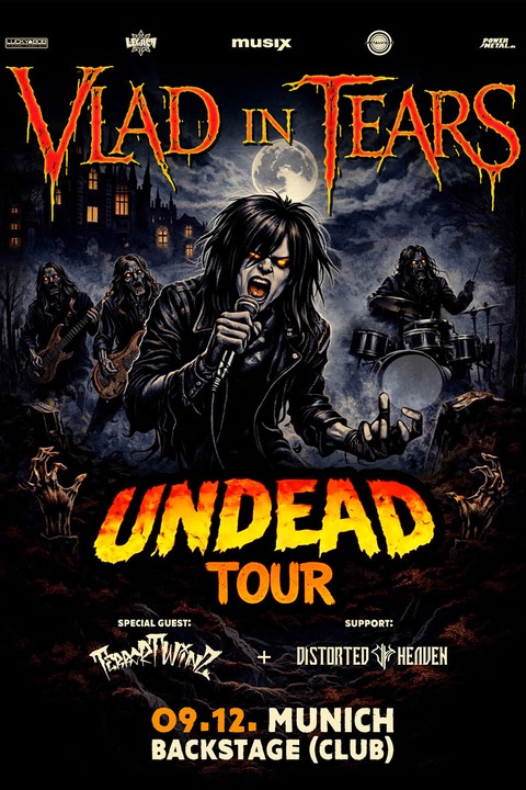 VLAD IN TEARS - Undead Tour 2026 - M�nchen - 09.12.2026 19:00