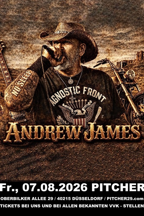 ANDREW JAMES - (fka SKI KING) - D�sseldorf - 07.08.2026 20:00