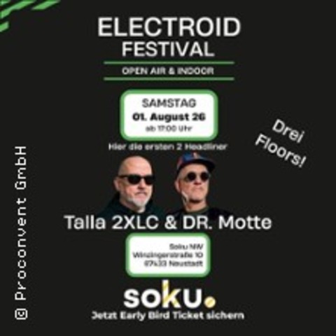 Electroid Festival Neustadt - NEUSTADT AN DER WEINSTRASSE - 01.08.2026 17:00