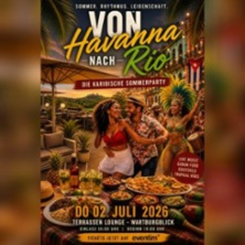 Von Havanna nach Rio - Der Berg ruft! - EISENACH - 02.07.2026 19:00