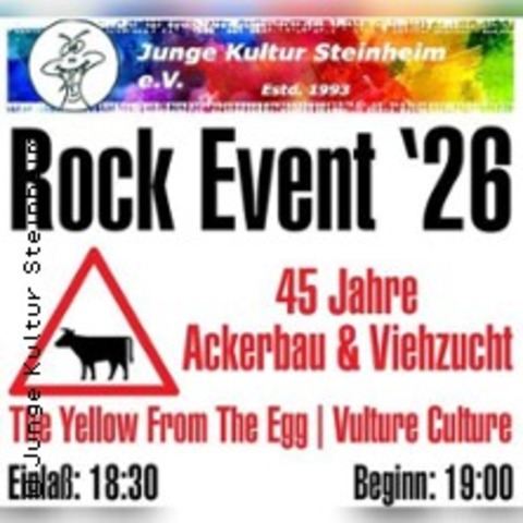 Rock Event '26 - STEINHEIM - 03.10.2026 19:00