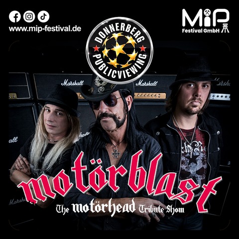 Public Viewing am Donnerberg - Konzert - Mot�rhead Tribute Show (Mot�rblast) - Essen-Stadtbezirke IV - 03.07.2026 17:00