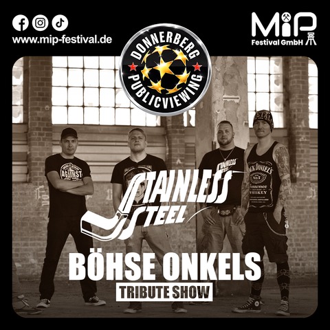 Public Viewing am Donnerberg - Konzert - B�hse Onkelz Tribute Show (Stainless Steel) - Essen-Stadtbezirke IV - 12.06.2026 16:00