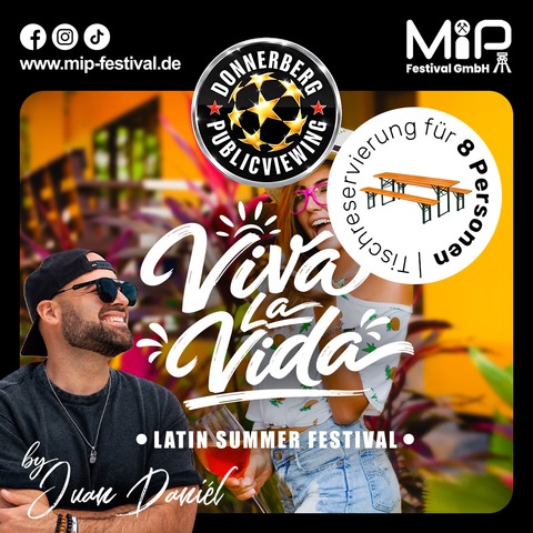 Public Viewing am Donnerberg - Viva la Vida - Latin Summer Festival - Essen-Stadtbezirke IV - 10.07.2026 16:00