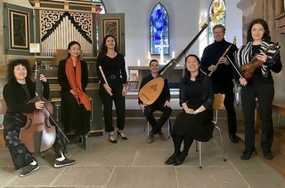 Crescendo Barock Ensemble spielt auf historischen Instrumenten in St. Bonifatius