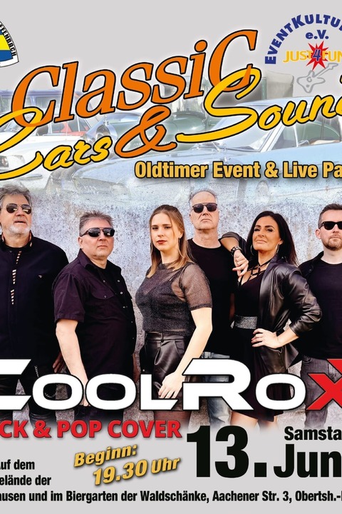 CoolRoxx Live - Classic Cars & Sounds - Obertshausen - 13.06.2026 19:30