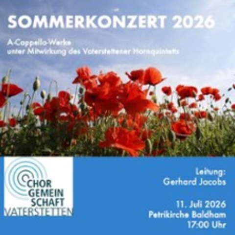 Sommerkonzert - VATERSTETTEN-BALDHAM - 11.07.2026 17:00