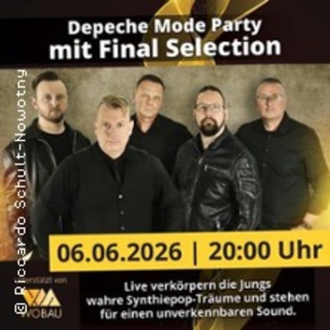 Depeche Mode Party mit Final Selection - MAGDEBURG - 06.06.2026 20:00