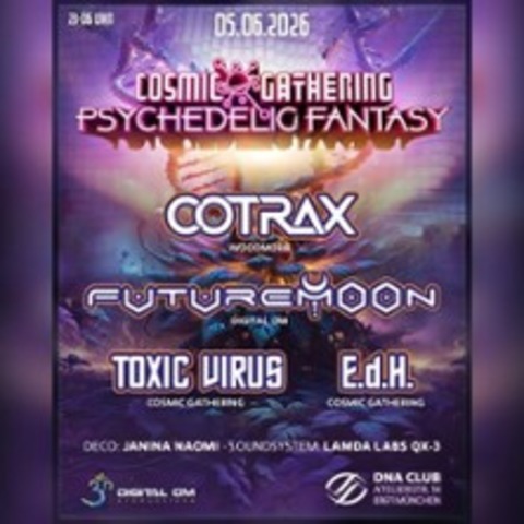 Goa/Psy DNA 2. Club Edition - M�NCHEN - 05.06.2026 23:00