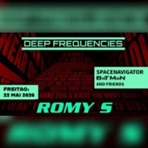 Deep Frequencies - Stuttgart - 23.05.2026 23:00