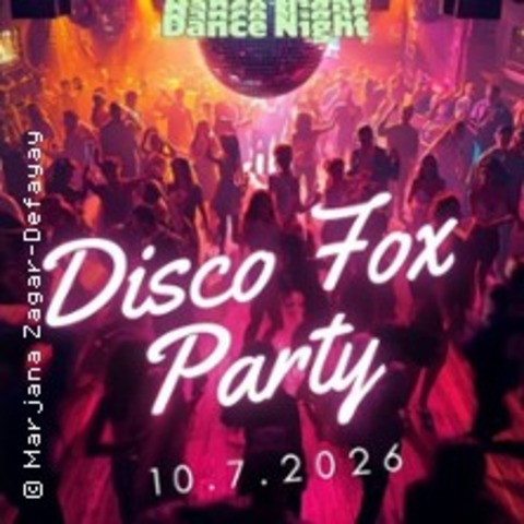 Dance Night - SOLINGEN - 10.07.2026 20:15