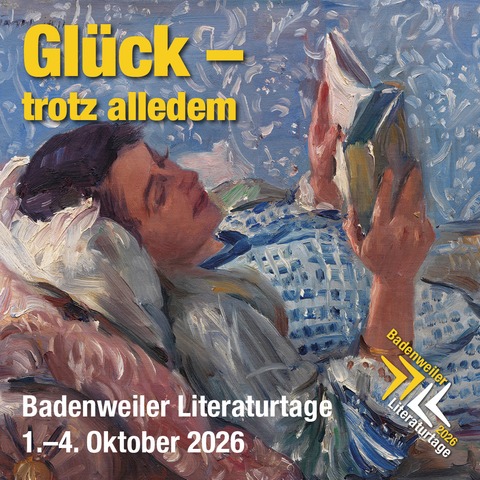 Simon Strau�, Lesung und Gespr�ch mit Nicola Steiner - Badenweiler - 03.10.2026 16:00