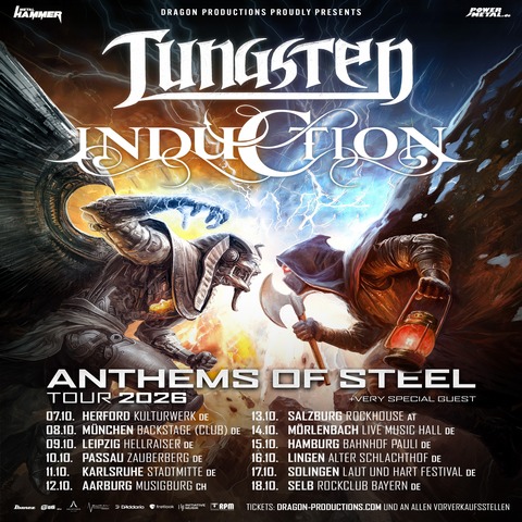 TUNGSTEN + INDUCTION - Anthems of Steel Tour 2026 - M�rlenbach - 14.10.2026 19:30