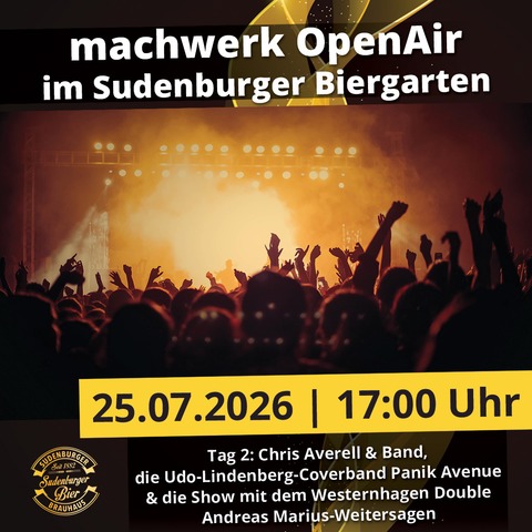 machwerk OpenAir am 25.07. Tagesticket - Magdeburg - 25.07.2026 17:00