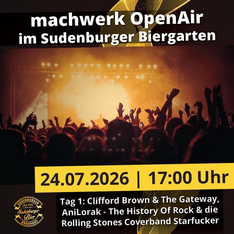 machwerk OpenAir am 24.07. Tagesticket - Magdeburg - 24.07.2026 17:00