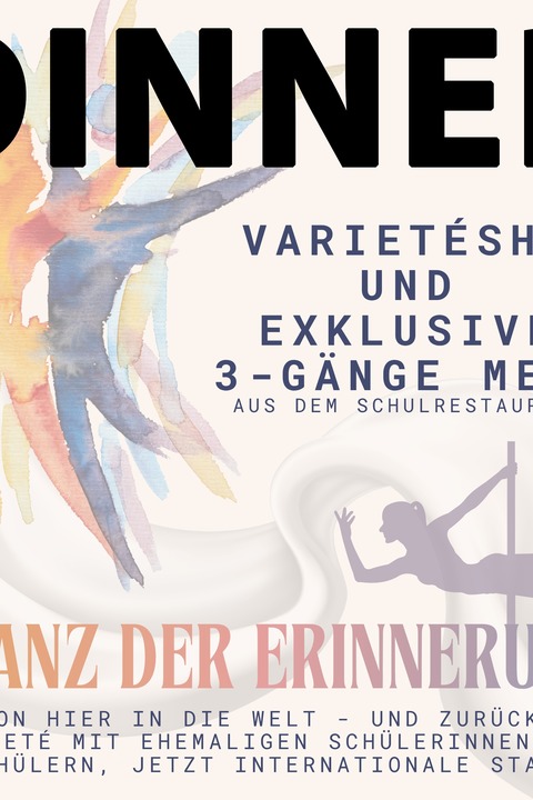 Glanz der Erinnerung - Variet� Gala - 3-Gang Dinner - Bad Nauheim - 23.05.2026 18:00