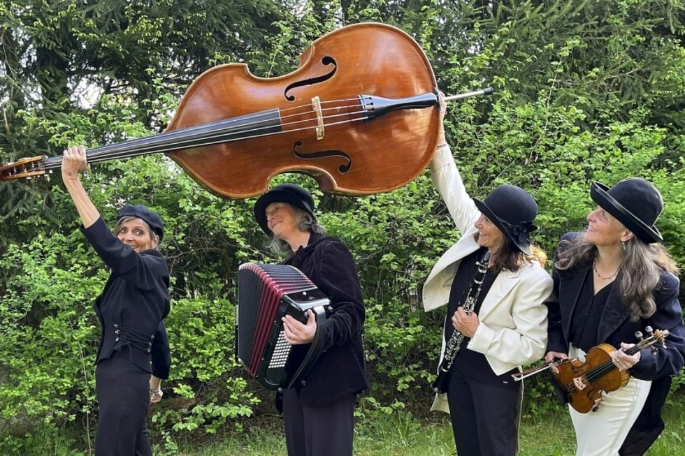 Ein Abend mit den vier Chansonnieres der Musikgruppe Olga B. - Badische Zeitung TICKET