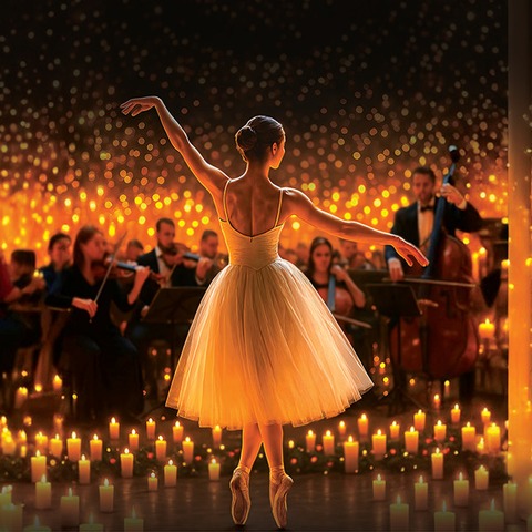 Winterzauber: Ballett-Geschichten im Kerzenschein mit einem live Kammerorchester - N�rnberg - 18.12.2026 19:00