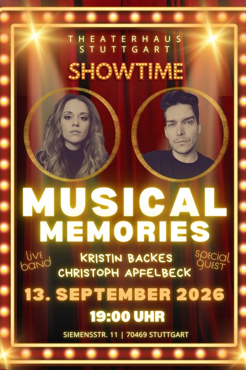 MUSICAL MEMORIES - Stuttgart - 13.09.2026 19:00