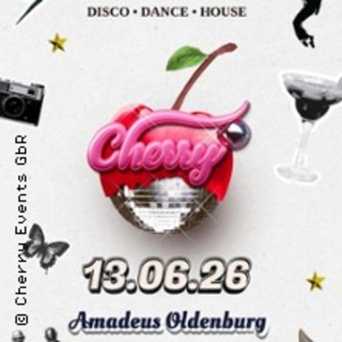 Feel The Cherry Party - Grooves, Glitter & Good Vibes All Night Long! - OLDENBURG - 13.06.2026 23:00
