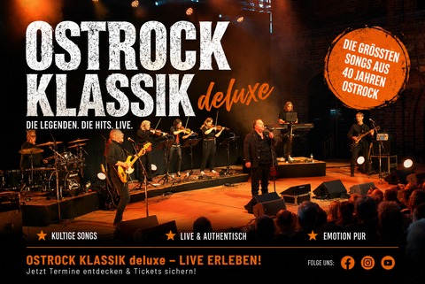 OSTROCK KLASSIK deluxe - Die OSSIS & Das Berlin Symphonie Ensemble - Wittenberge - 17.04.2027 20:00