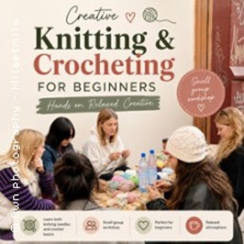 Knitting & Crocheting for Beginners - BERLIN - 21.05.2026 16:30