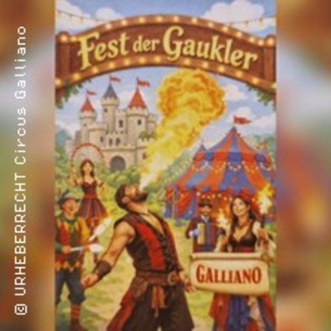 Circus Galliano - FEST der GAUKLER - PLANEGG - 23.05.2026 16:00