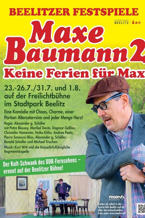 Maxe Baumann 2 - Keine Ferien f�r Max - Premiere - Beelitz - 23.07.2026 19:00