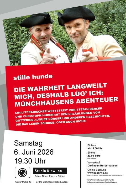 Studio Klawunn - G�ttingen - 06.06.2026 19:30