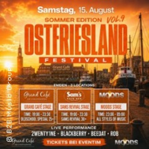 Ostfriesland Festival Vol. 9 - EMDEN - 15.08.2026 19:00