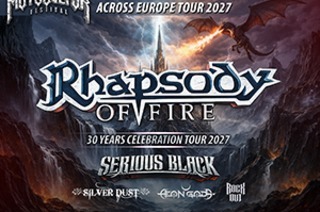 Rhapsody Of Fire + Serious Black - Motocultor Across Europe Tour 2027