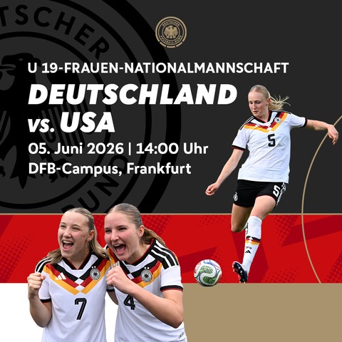 Deutschland - USA - Frankfurt am Main - 05.06.2026 14:00