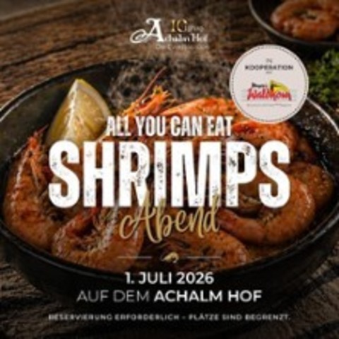 All You Can Eat SHRIMPS - Reutlingen - 01.07.2026 19:00