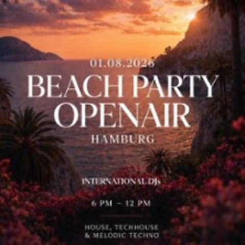 BEACH PARTY Hamburg - HAMBURG - 01.08.2026 17:00