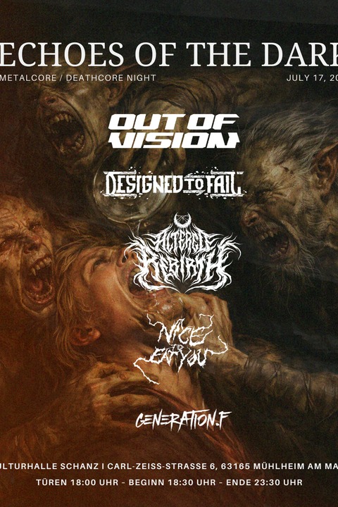 Echoes of the dark - Live im Schanz - M�hlheim am Main - 17.07.2026 18:30