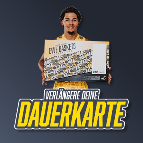 2026/2027 | Verl�ngerung EWE Baskets Dauerkarte - Oldenburg - 01.07.2026 00:01