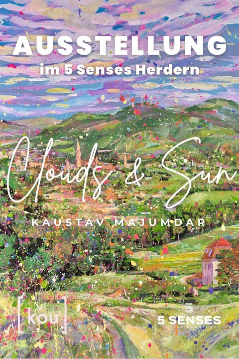 Clouds & Sun - Neue Ausstellung von Kaustav Majumdar im Caf� 5Senses - Freiburg - 22.05.2026 15:00