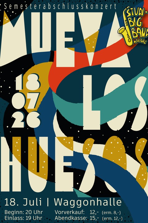 Studi Big Band: Mueva Los Huesos - Marburg - 18.07.2026 20:00