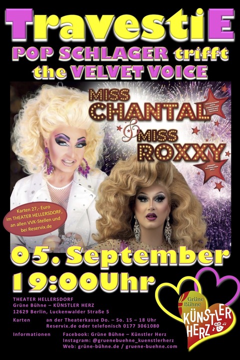 Miss Chantal und Miss Roxxy - Berlin - 05.09.2026 19:00