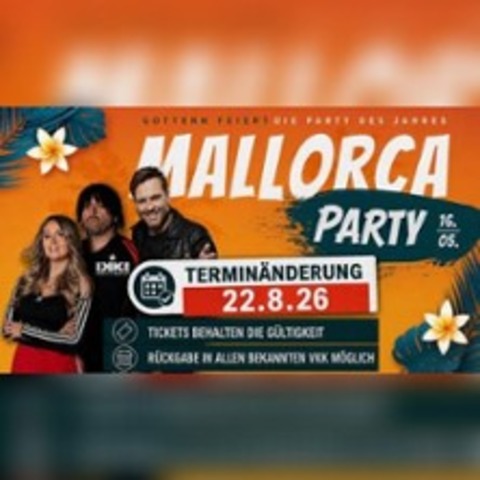 Malleparty 2026 - GROSSENGOTTERN - 22.08.2026 20:00