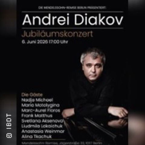 Andrei Diakov - Jubil�umskonzert - Berlin - 06.06.2026 17:00
